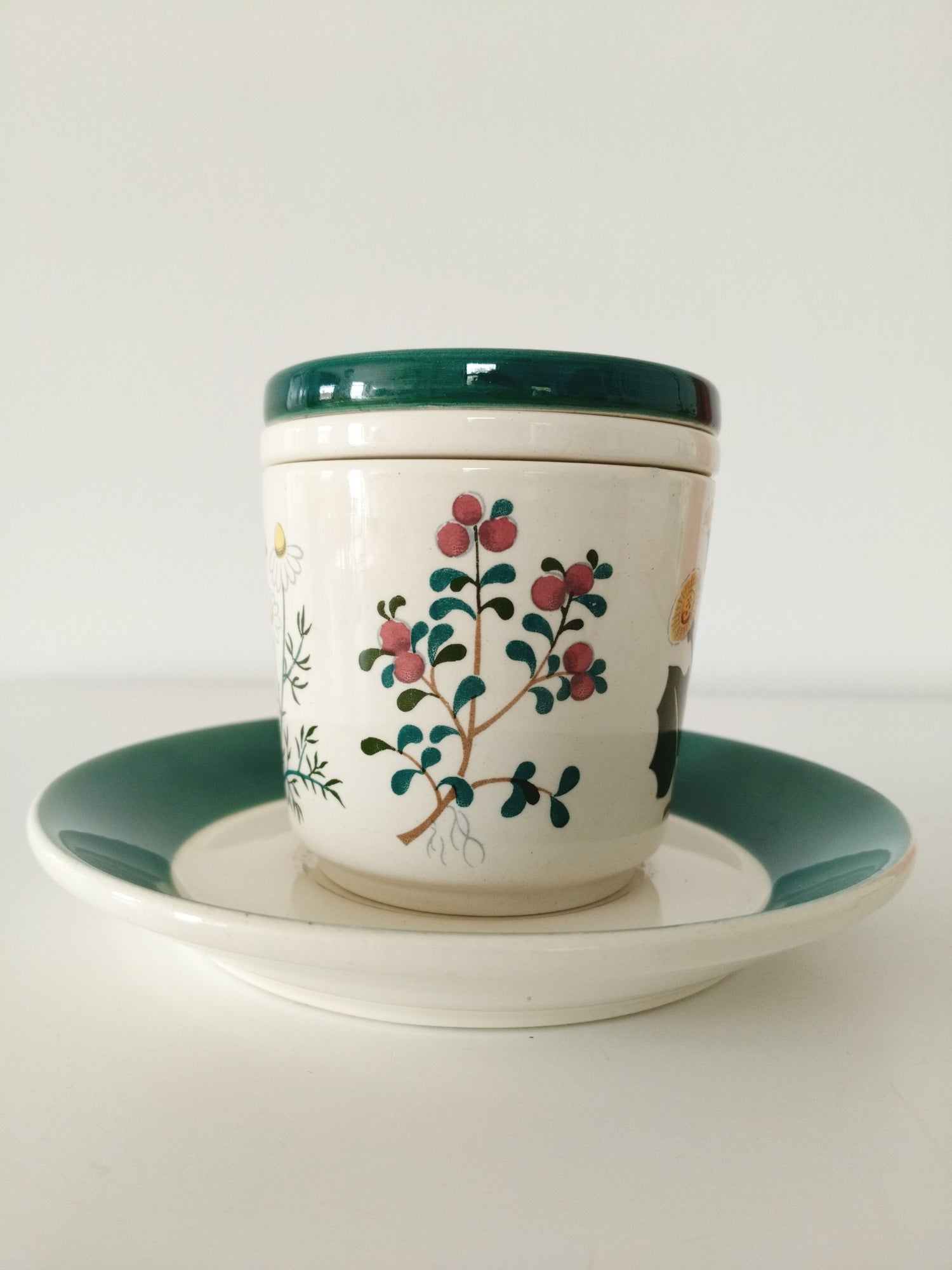 Tisanière en porcelaine Waechtersbach West Germany - cetaitmieuxavant