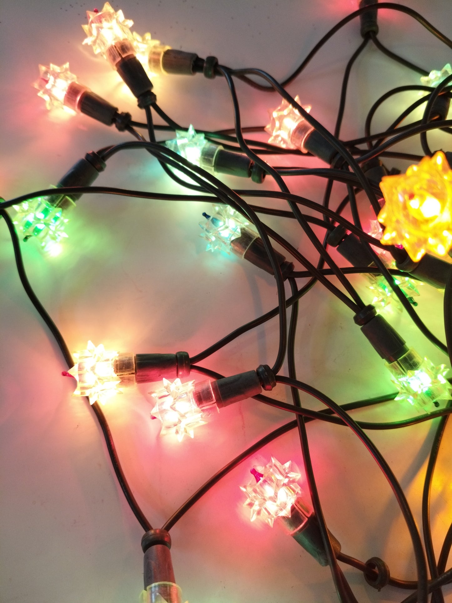 Guirlande de Noël multicolore lumineuse