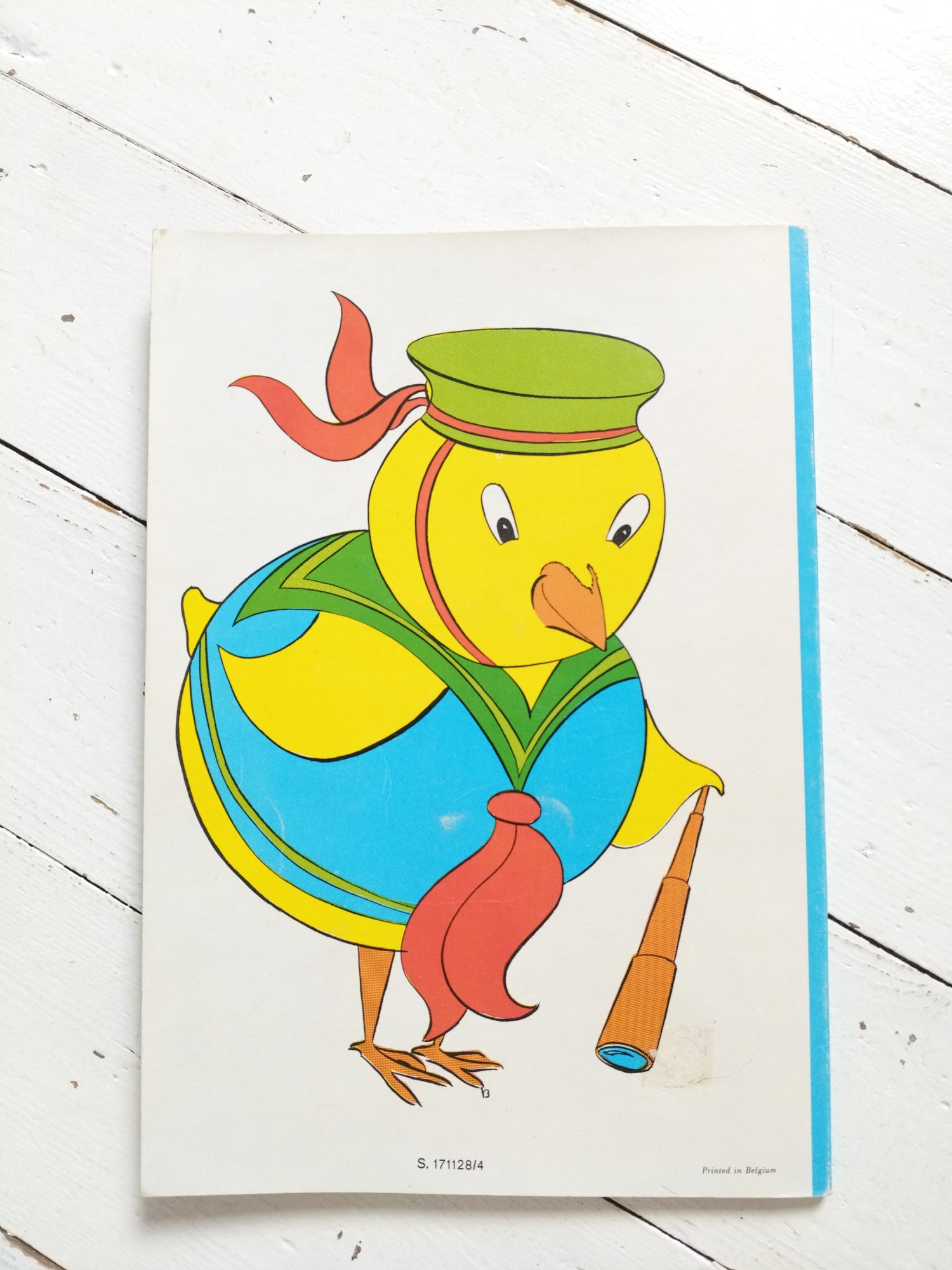 Ancien livre de jeux et coloriage vierge - cetaitmieuxavant
