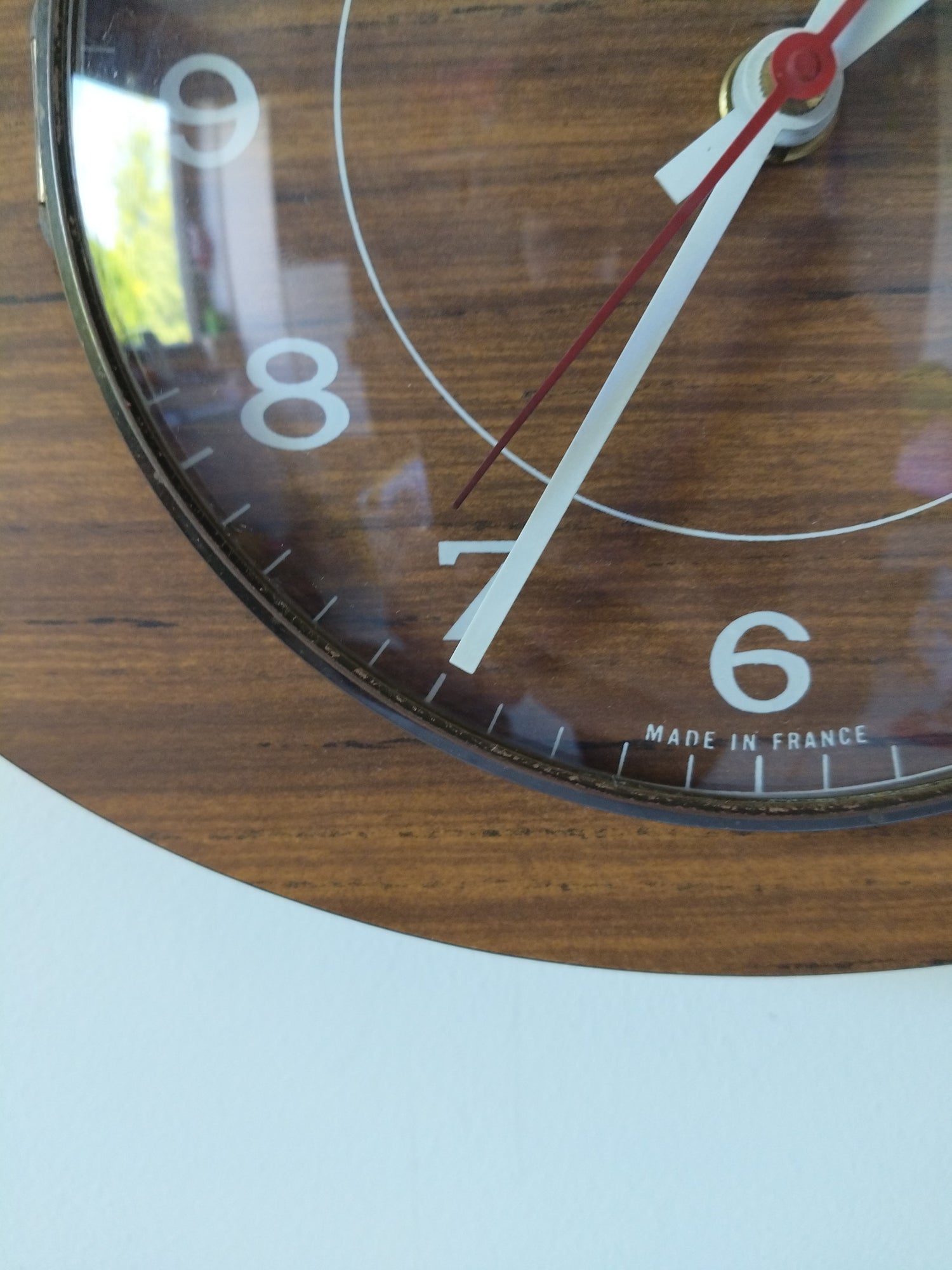 Horloge en formica Bayard France - cetaitmieuxavant