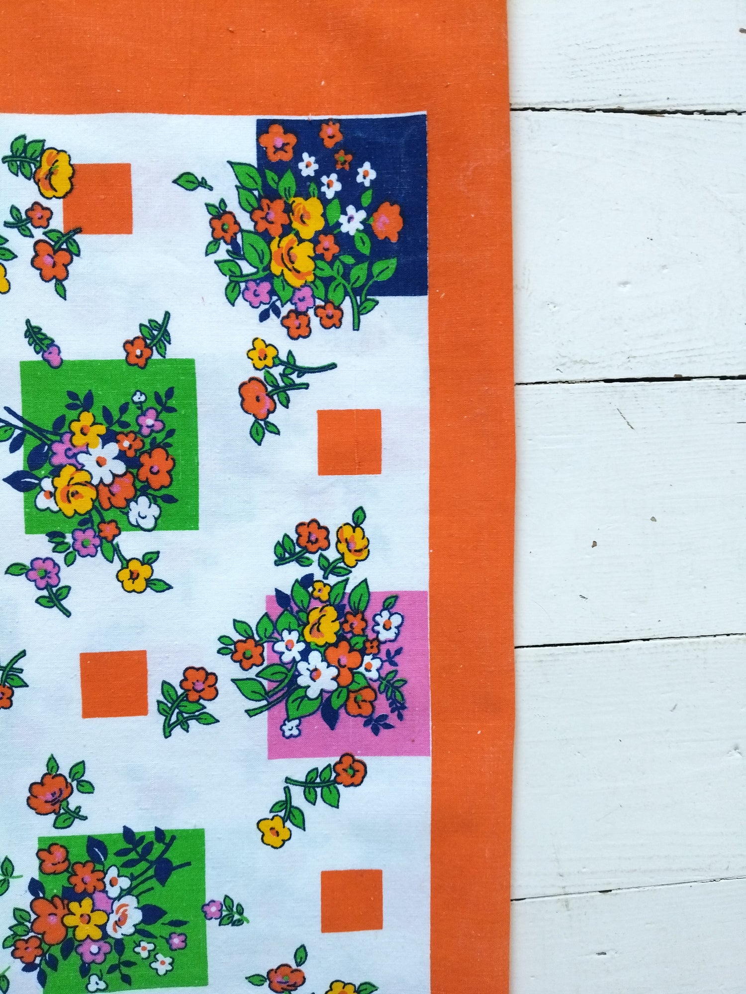 Petite nappe carrée en coton - cetaitmieuxavant