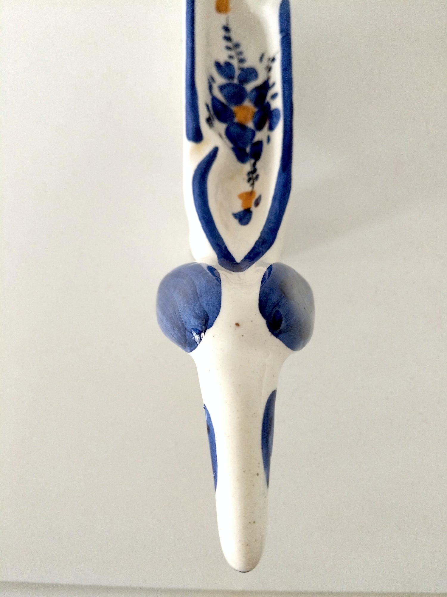 Cendrier/ vide-poches/ porte-bijoux chien saucisse teckel en céramique - cetaitmieuxavant