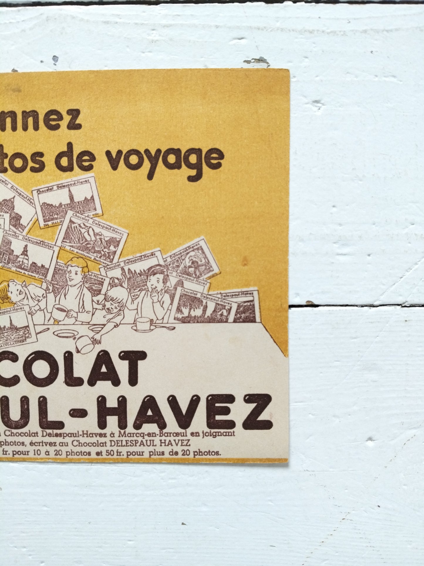 Buvard publicitaire au choix - cetaitmieuxavant