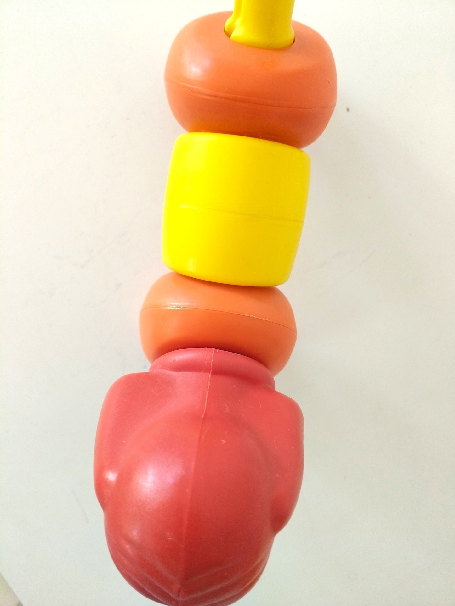 Jouet/ puzzle/ chien à emboîter en plastique Tupperware Toy