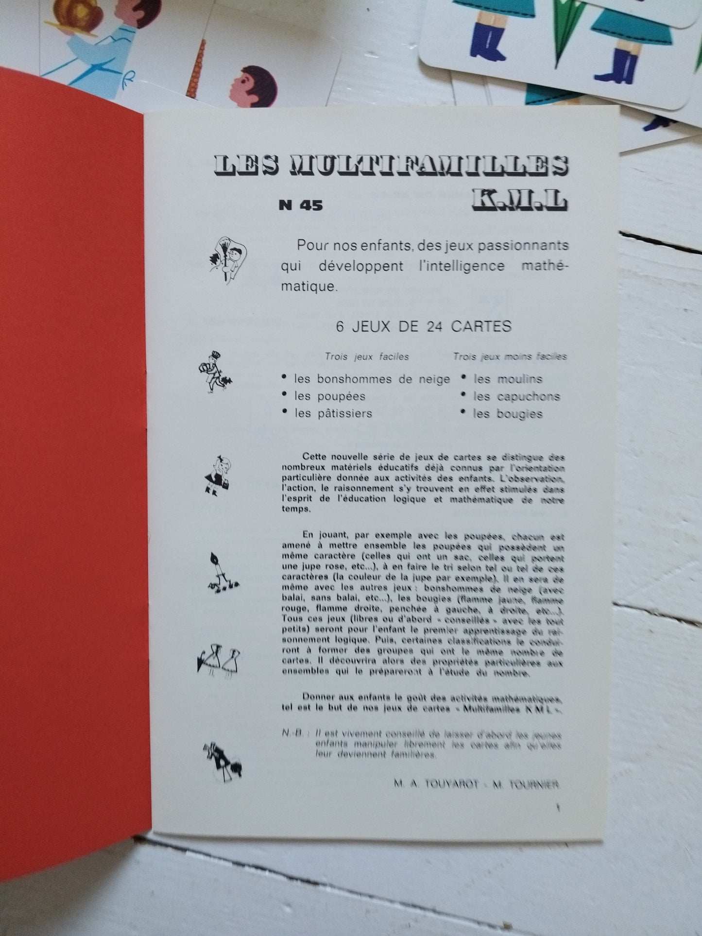 Jeu les multifamilles par Fernand Nathan 70's