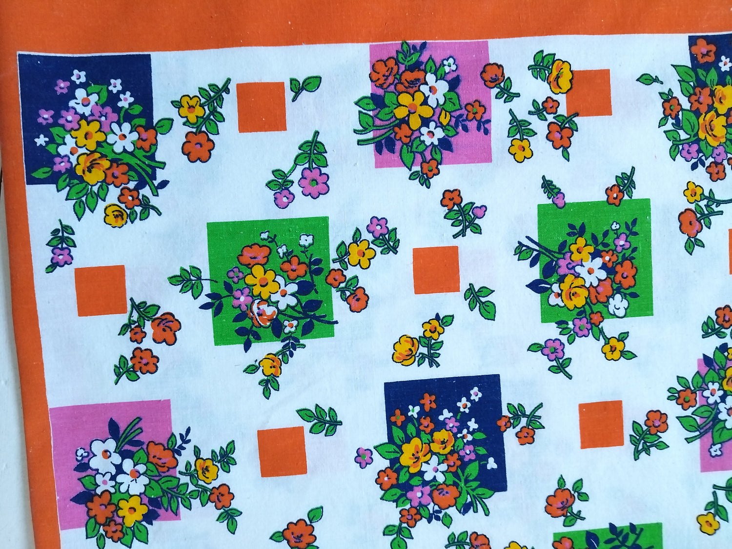 Petite nappe carrée en coton - cetaitmieuxavant