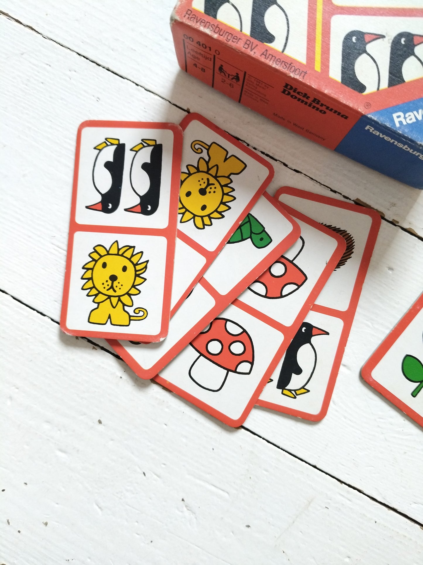 Jeu de dominos Dick Bruna Domino Ravensburger 1981