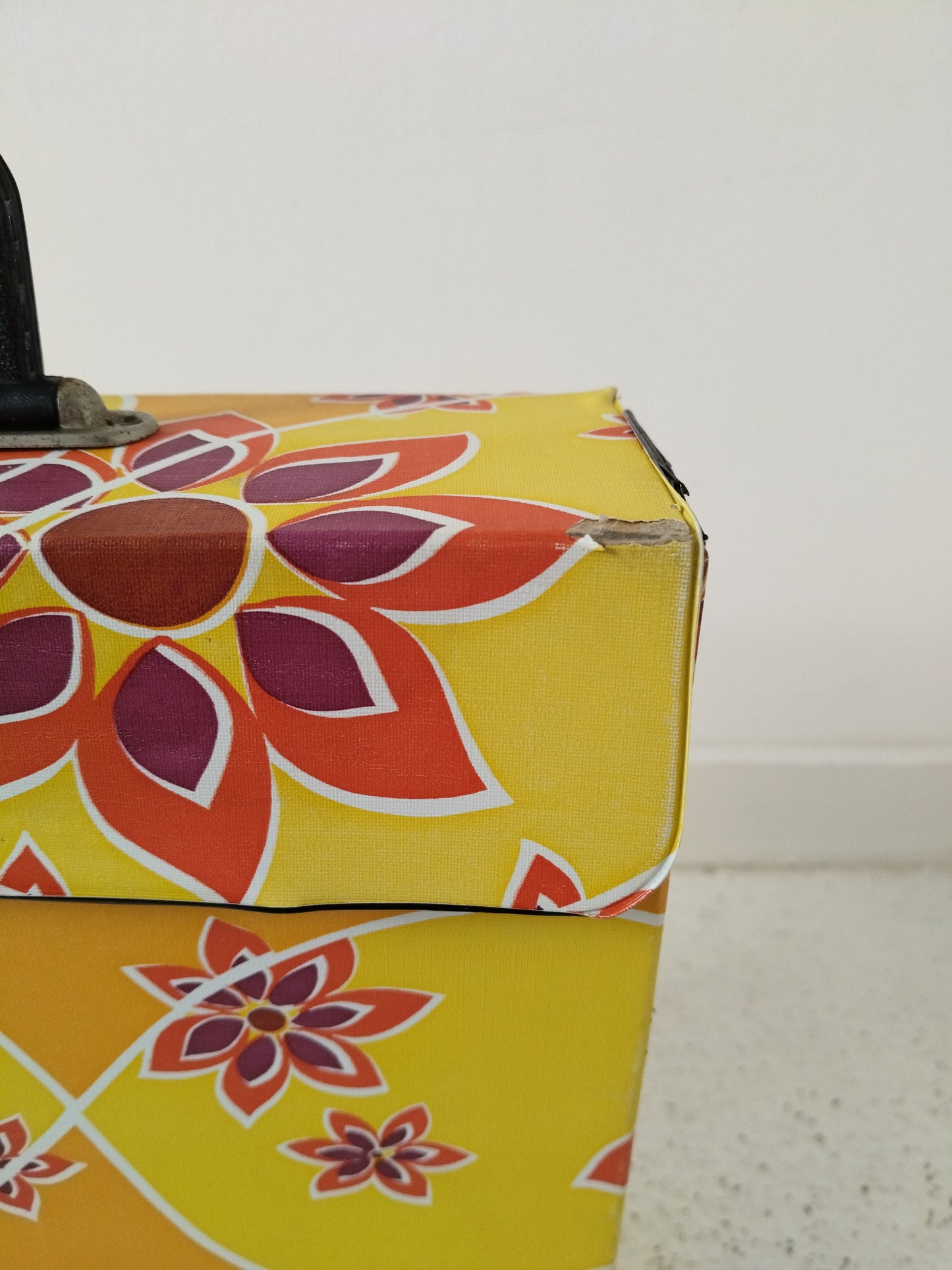 Valisette à vinyles 33T vintage