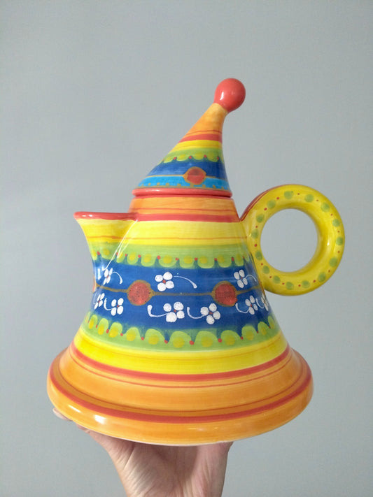 Grosse théière en céramique Festin Coquin