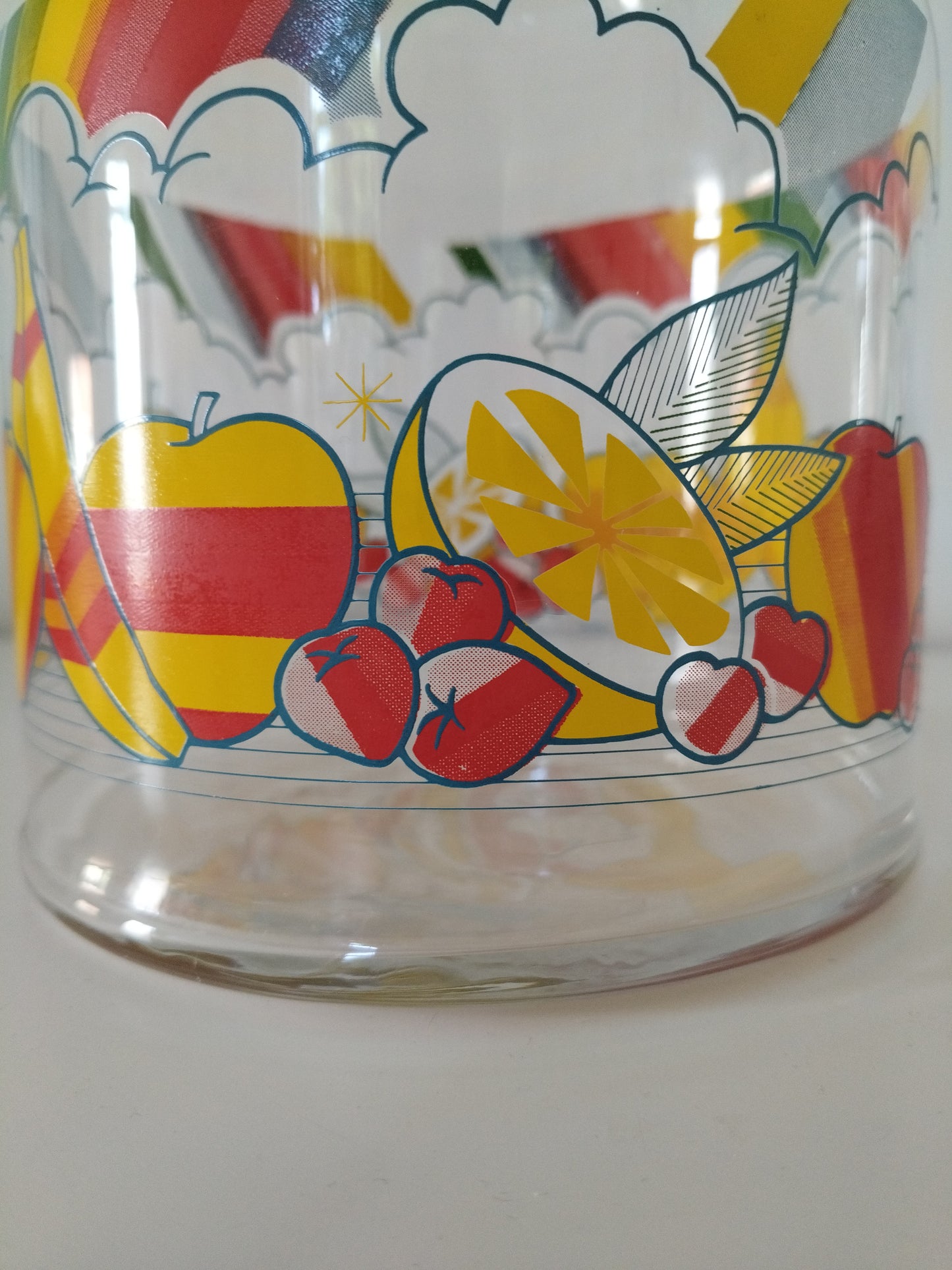 Très gros bocal en verre Cerve