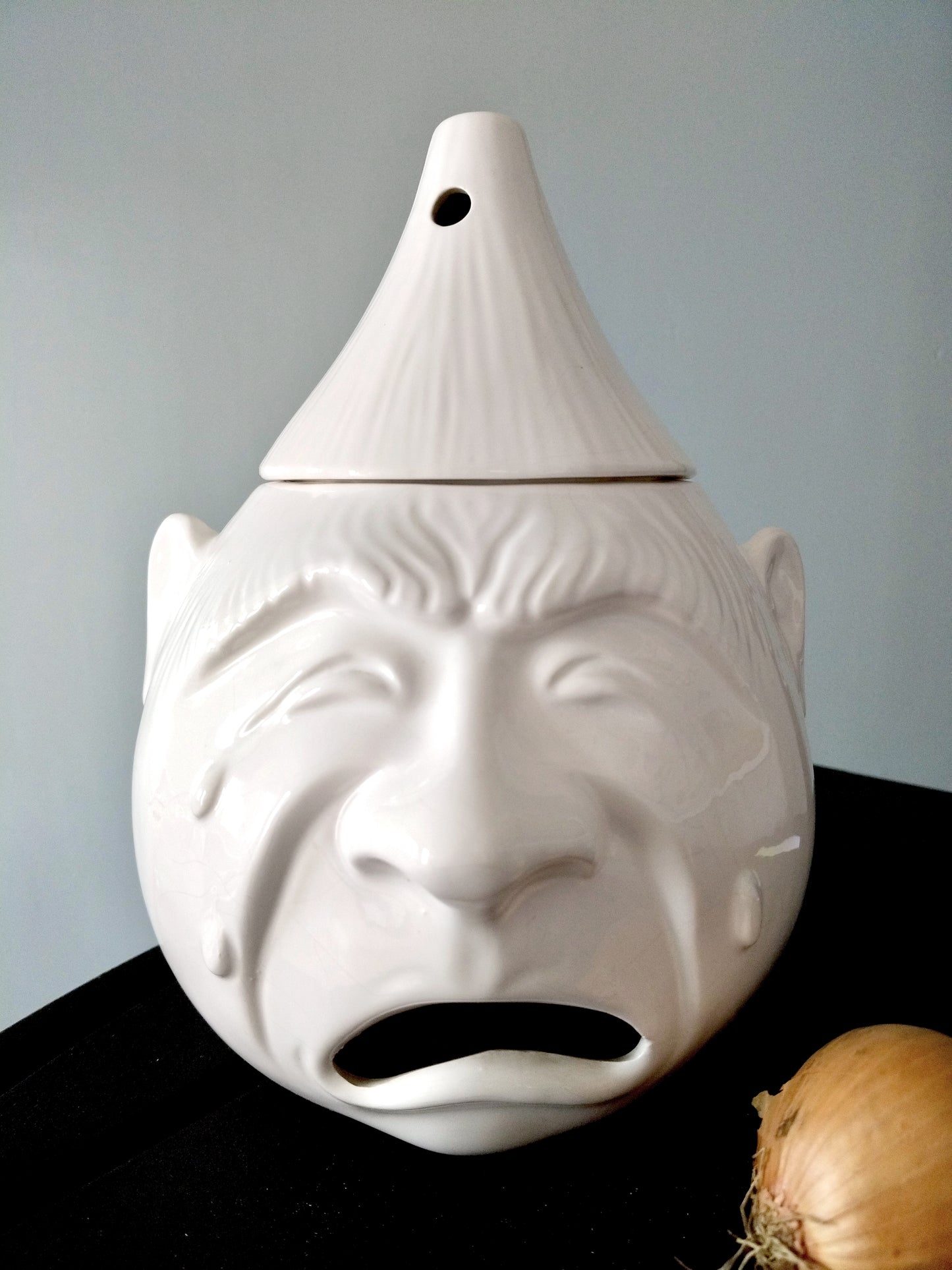 Pot à oignons en céramique