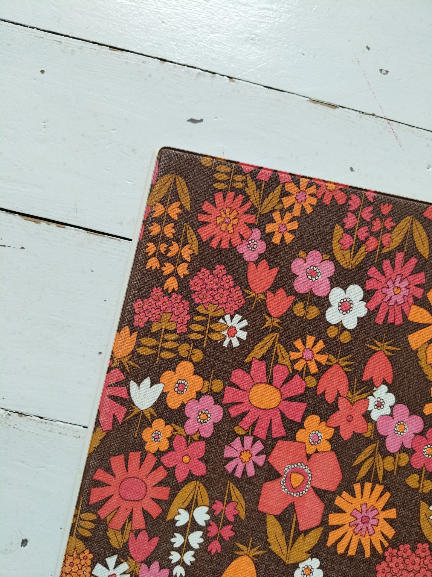 Petit classeur A4 fleurs ou pommes au choix