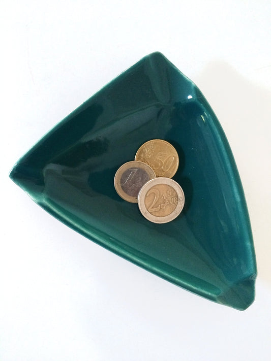 Cendrier/ vide-poches en céramique Coceram