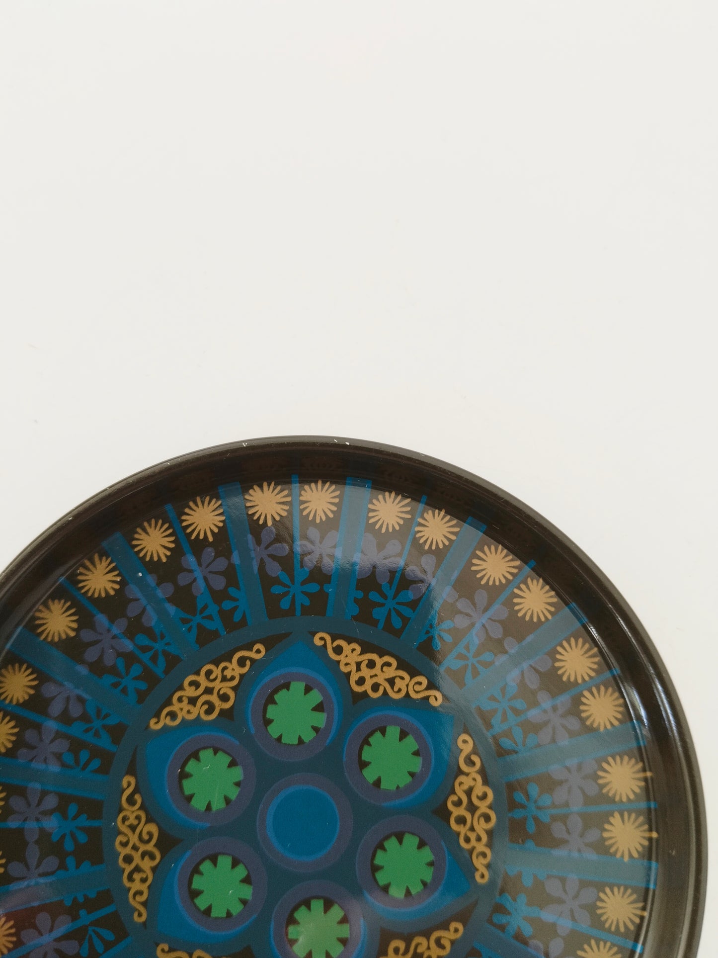 Ensemble de 6 sous-verres métalliques