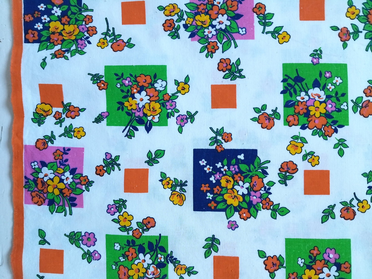 Petite nappe carrée en coton - cetaitmieuxavant