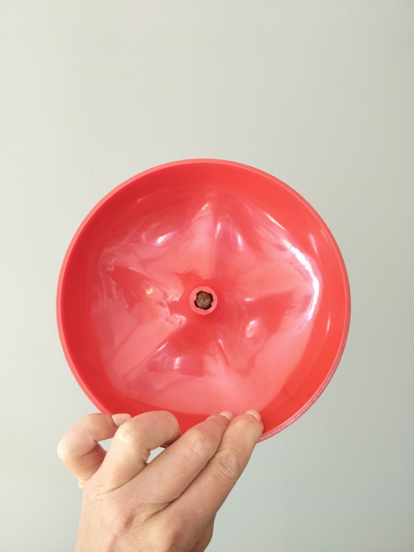 Boîte pomme en plastique framboise nacré - cetaitmieuxavant