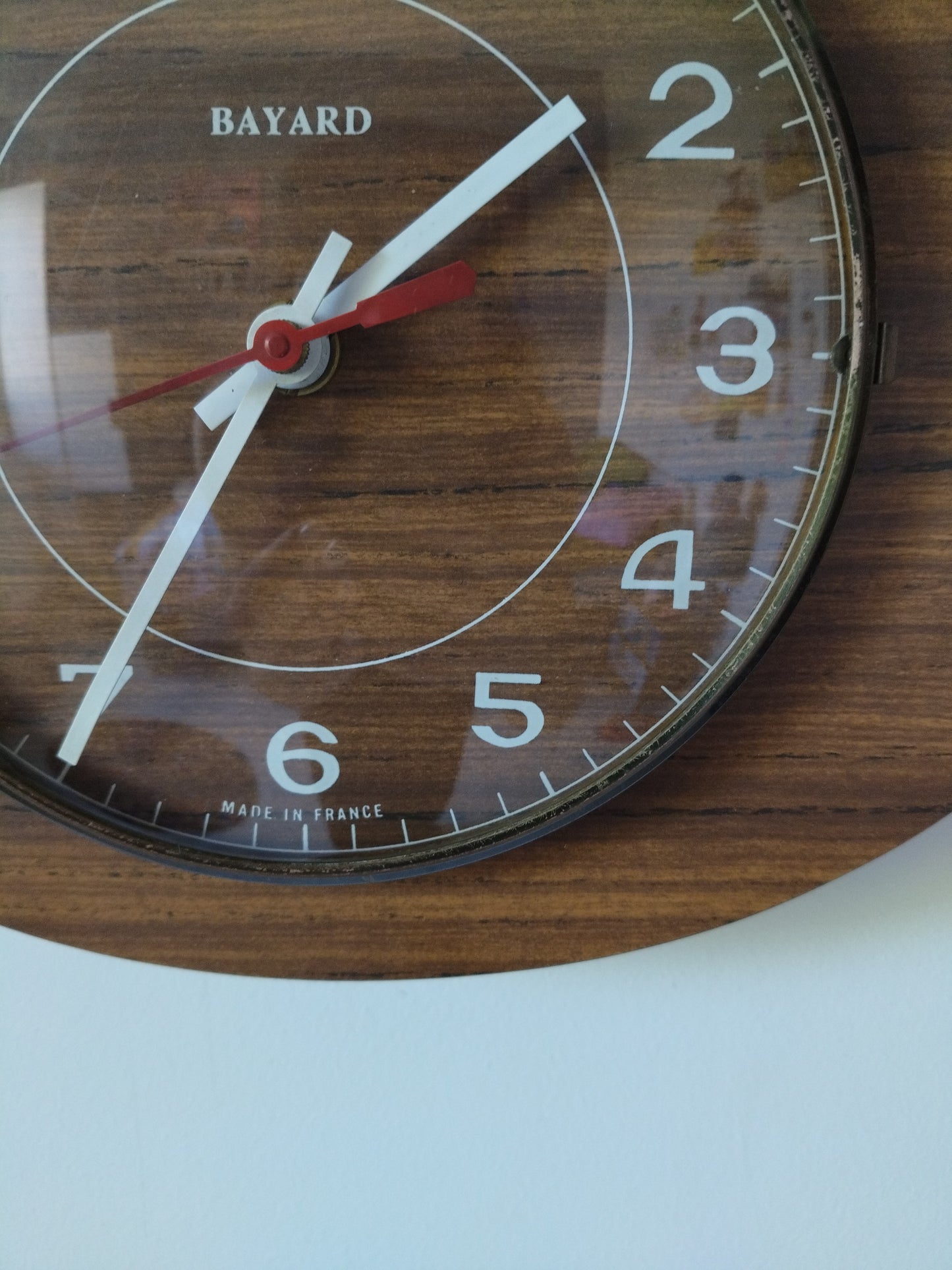 Horloge en formica Bayard France - cetaitmieuxavant