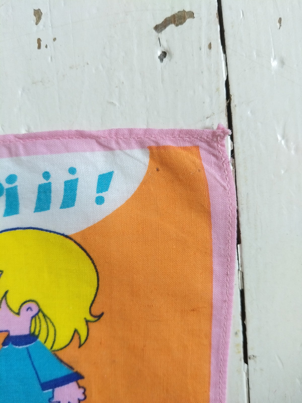 Ensemble de 7 mouchoirs/ semainier pour enfants