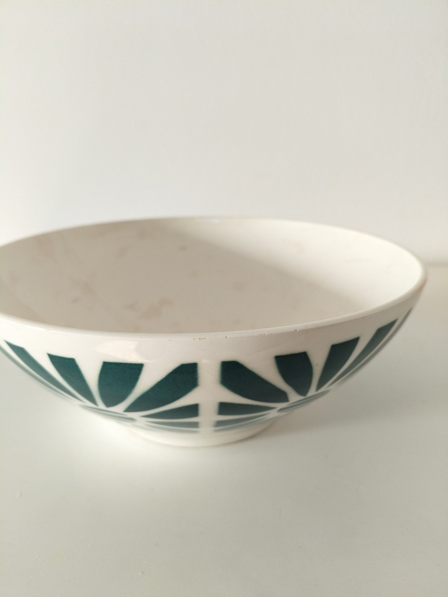 Ancien gros bol/ saladier en porcelaine Digoin Sarreguemines 9719 - cetaitmieuxavant