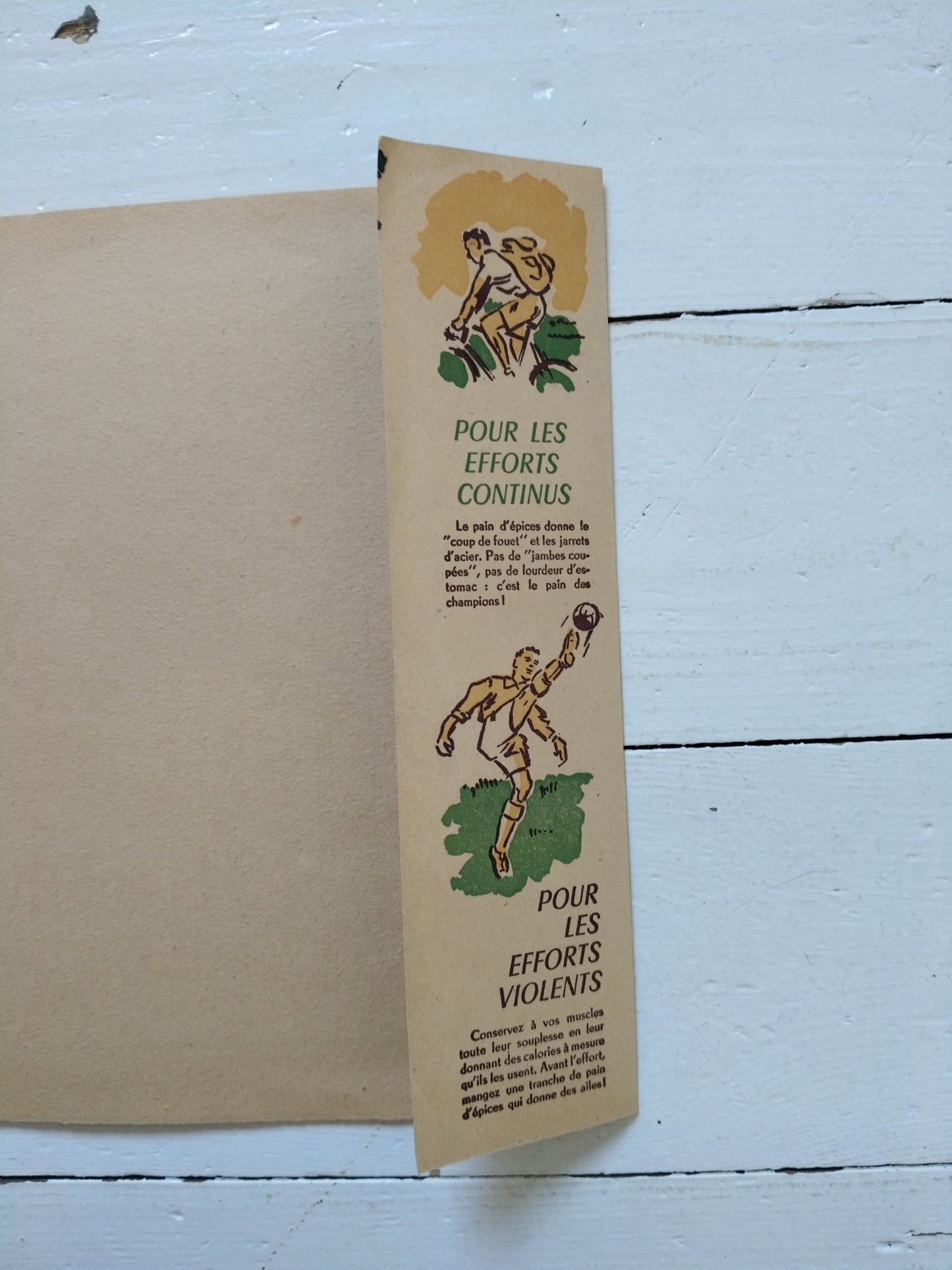 Ancien protège-cahier publicitaire A5 Pain d'Épices Brochet frères ou moutarde Grey-Poupon Dijon au choix