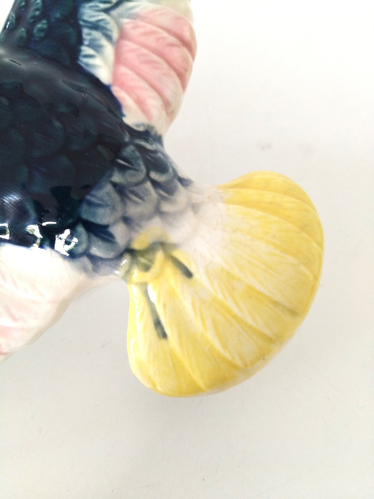 Canard mural en céramique