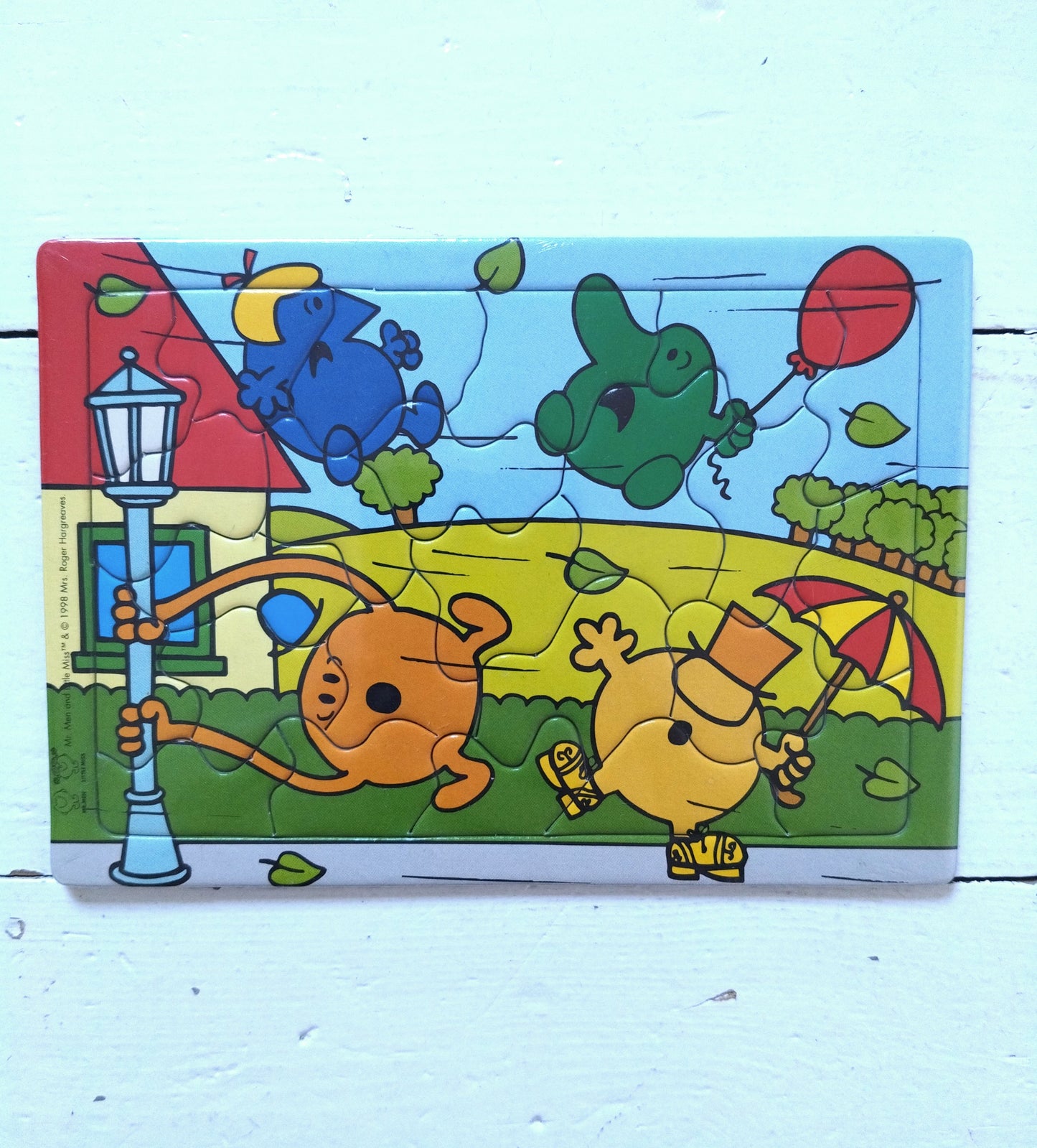 Petit puzzle Monsieur Men & Madame Little 1998 Roger Hargreaves