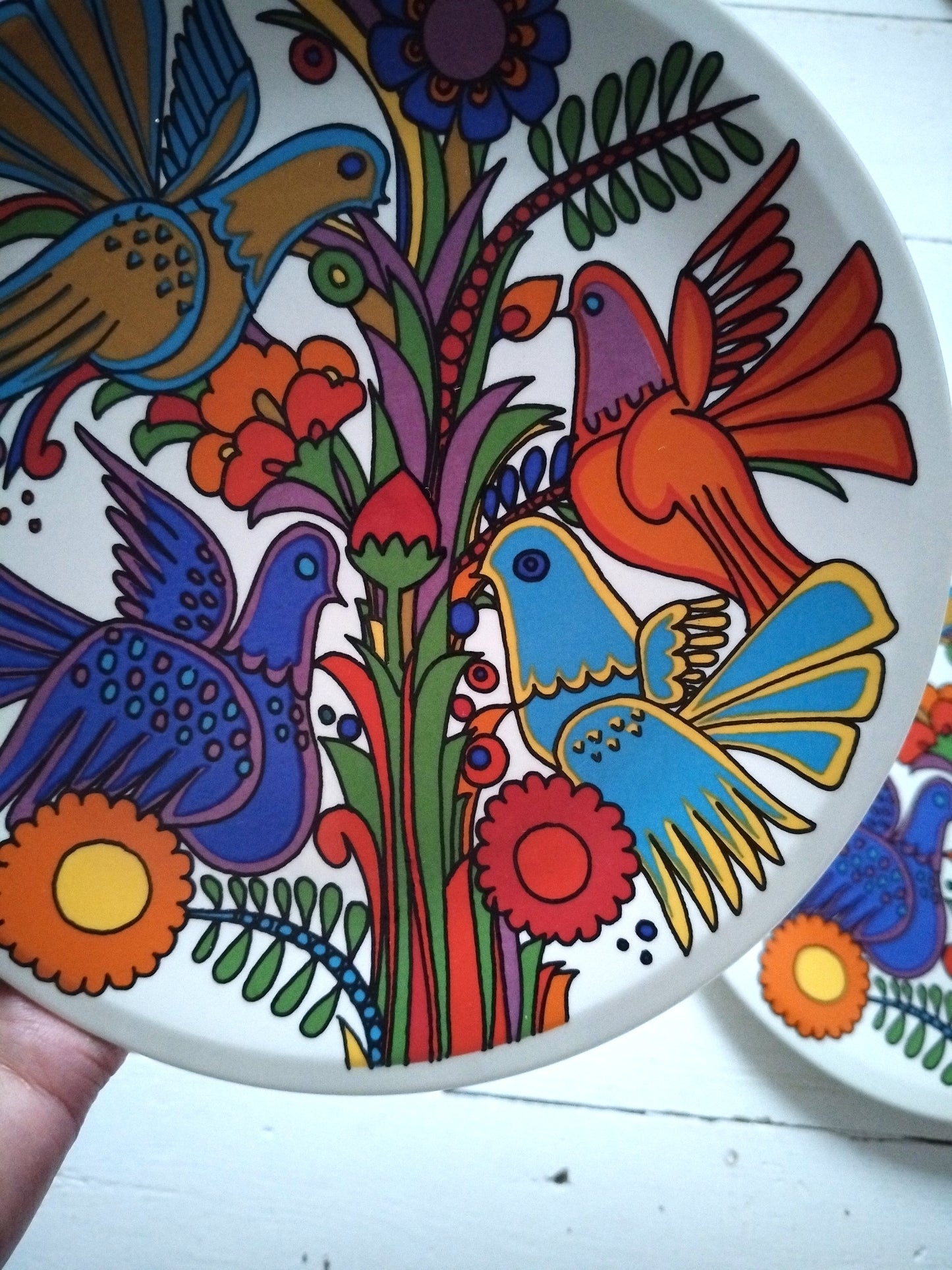 Assiette 20,5cm Villeroy et Boch Acapulco décor plein à l'unité - plusieurs pièces disponibles - cetaitmieuxavant