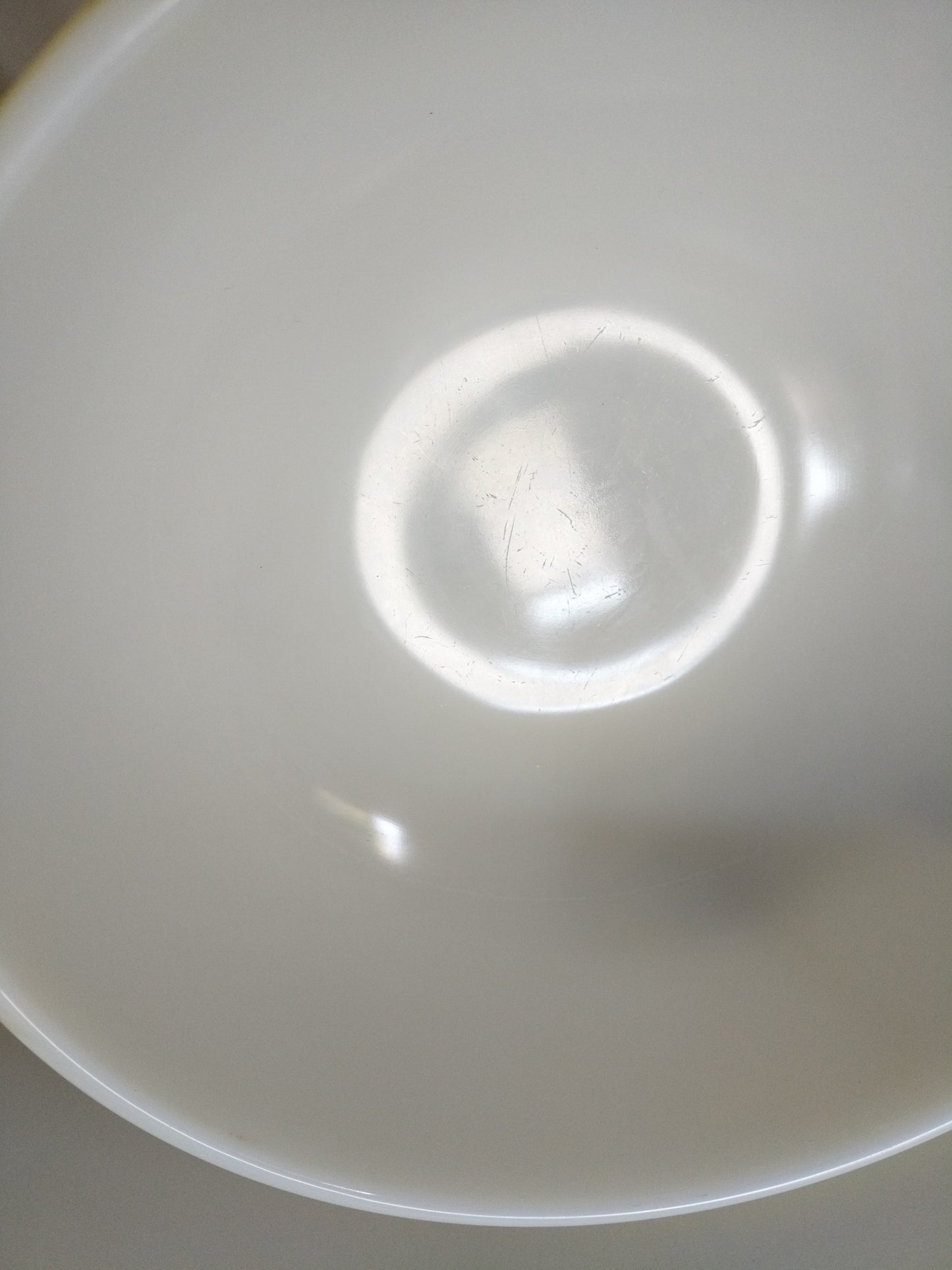 Gros bol mélangeur Pyrex USA jaune