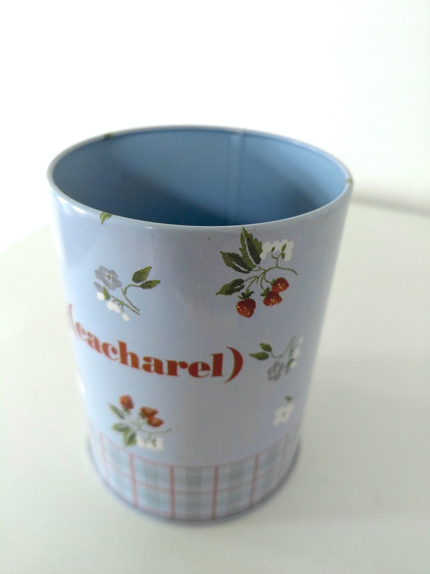 Pot à crayons/ range stylos métallique Cacharel - cetaitmieuxavant