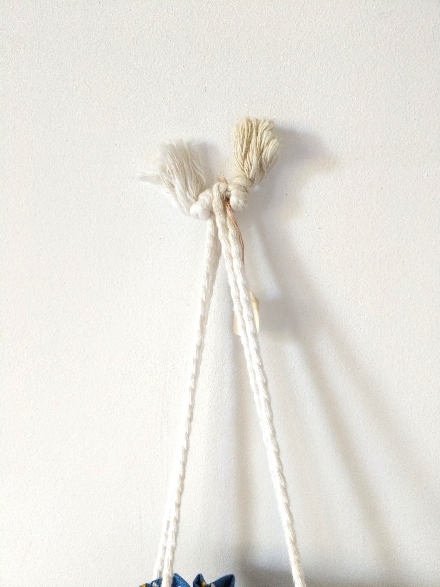 Sac/ grande pochette en tissu flower power