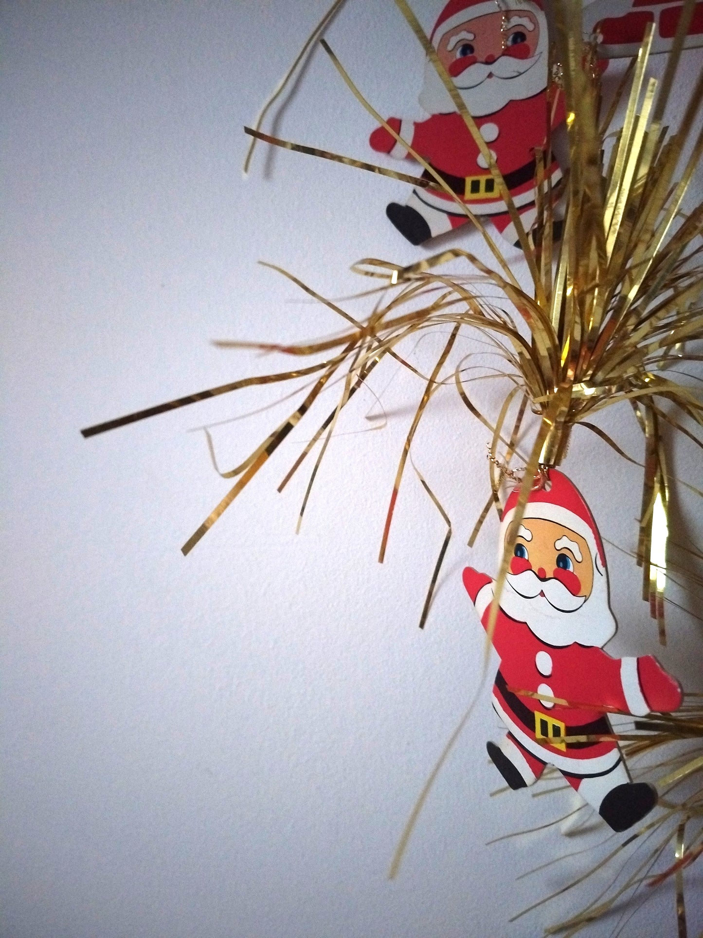 Mobile de Noël cartonné vintage