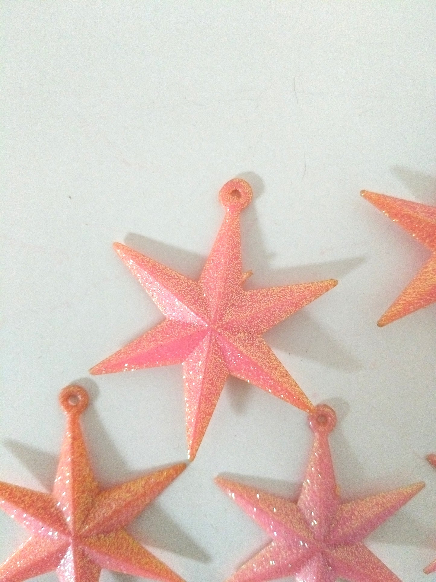 5 petites étoiles roses ou 3 turquoises au choix
