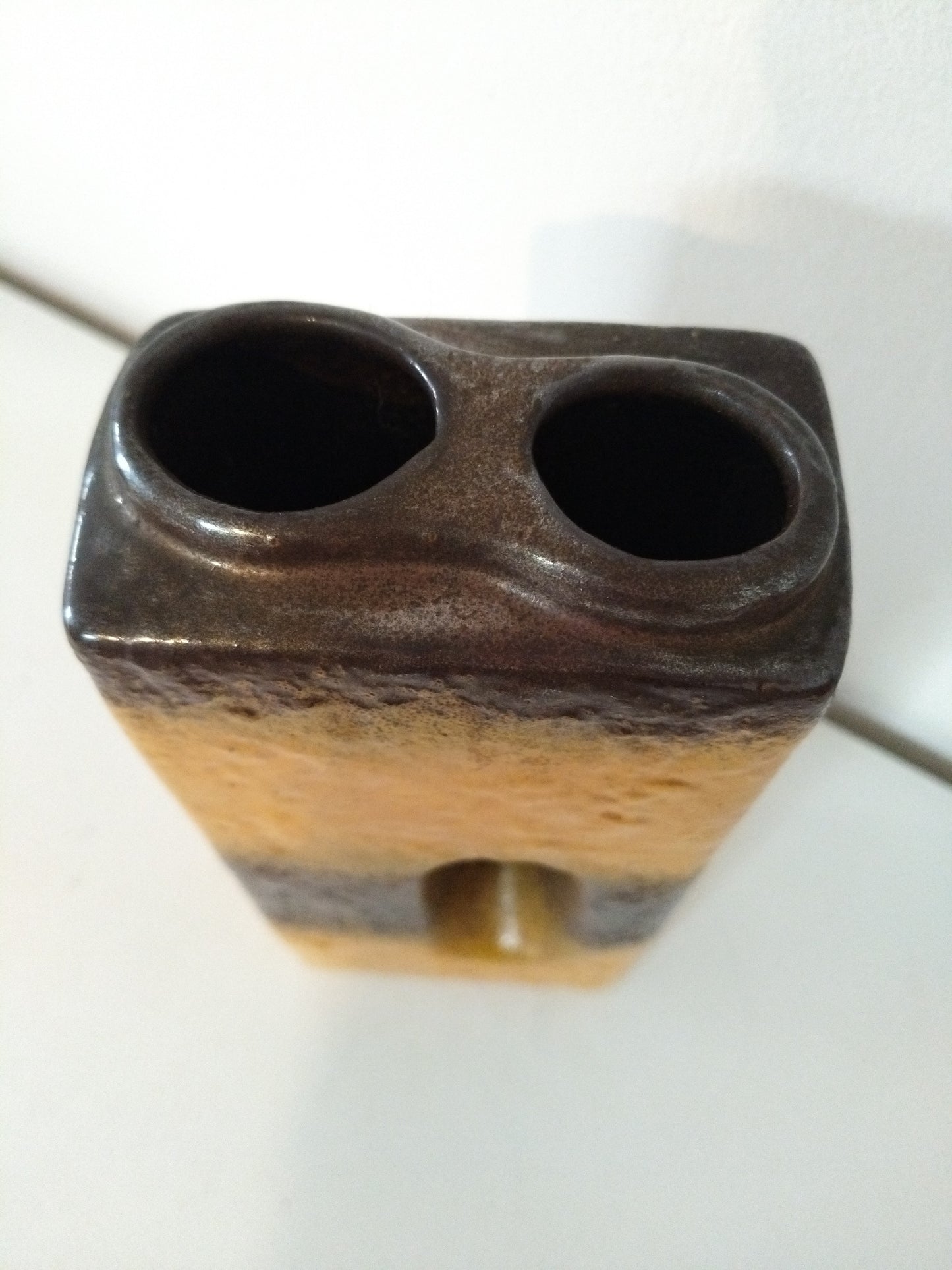 Vase en céramique Ü Keramik 1445-21 West Germany