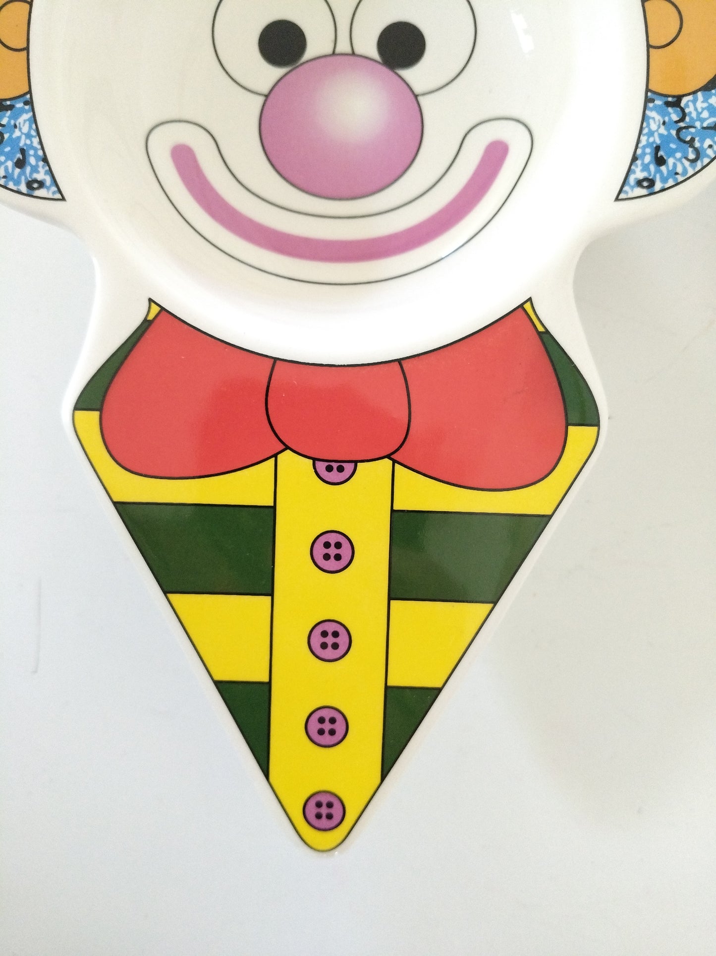 2 coupes à glace clown en céramique
