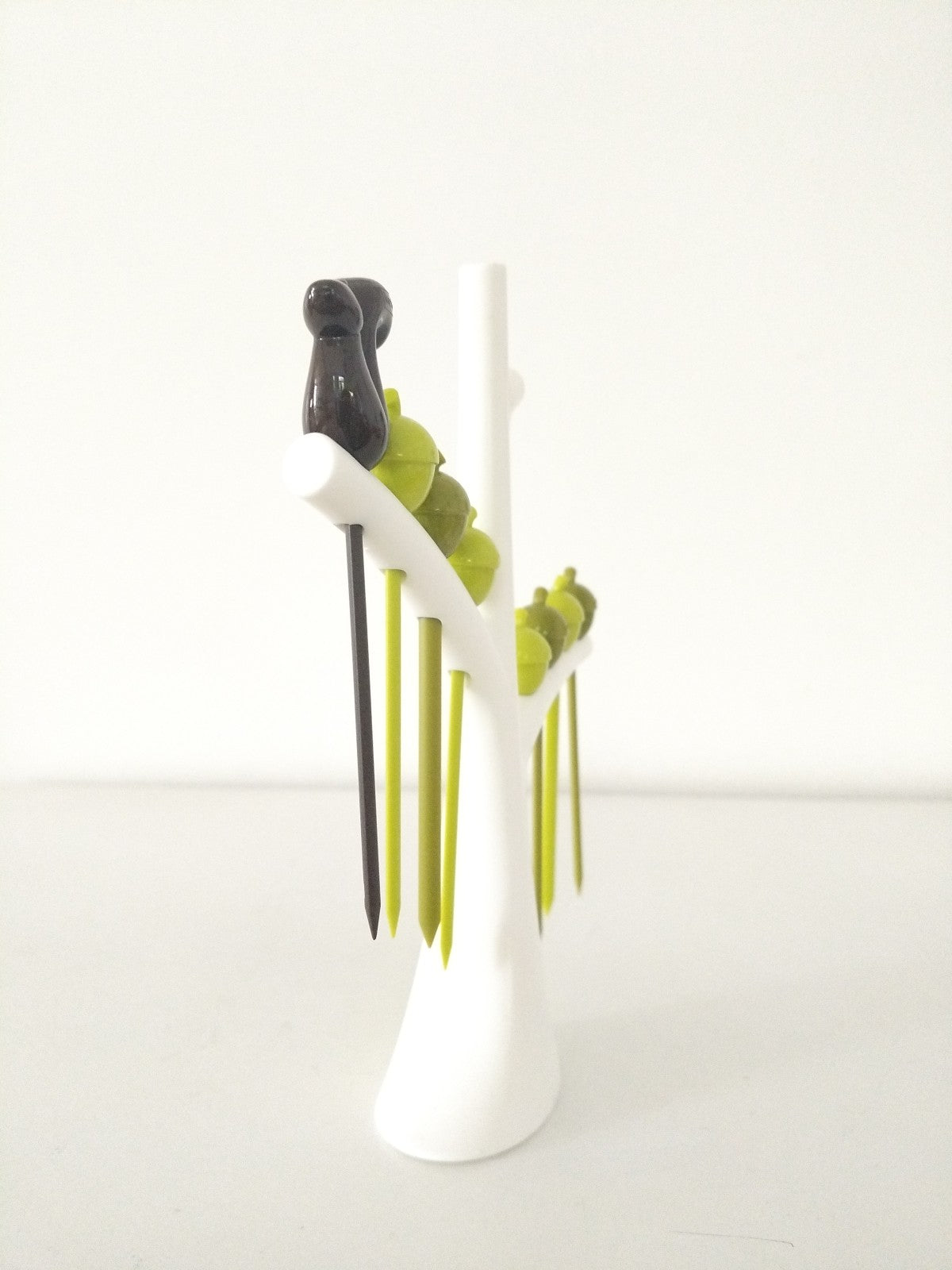 Piques amuse-bouches + support arbre Nick par Luis Villegas pour Koziol 2014