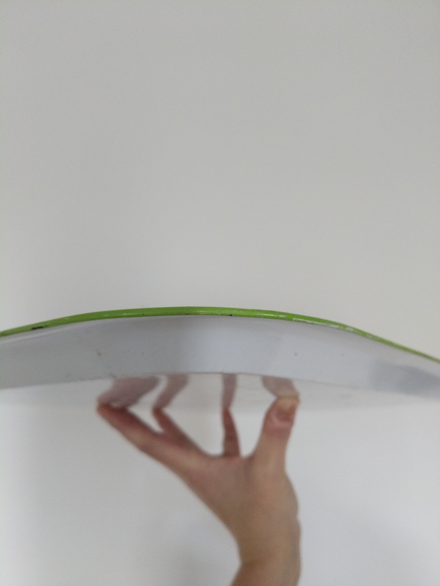 Plateau métallique paon publicitaire Préfontaines Edery