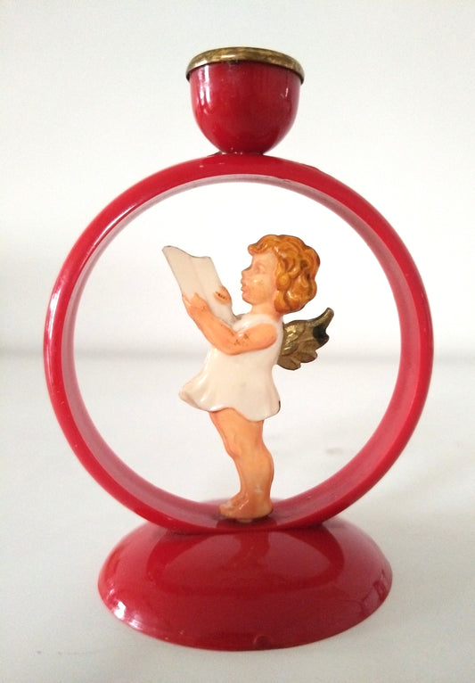 Petit bougeoir ange en plastique Germany