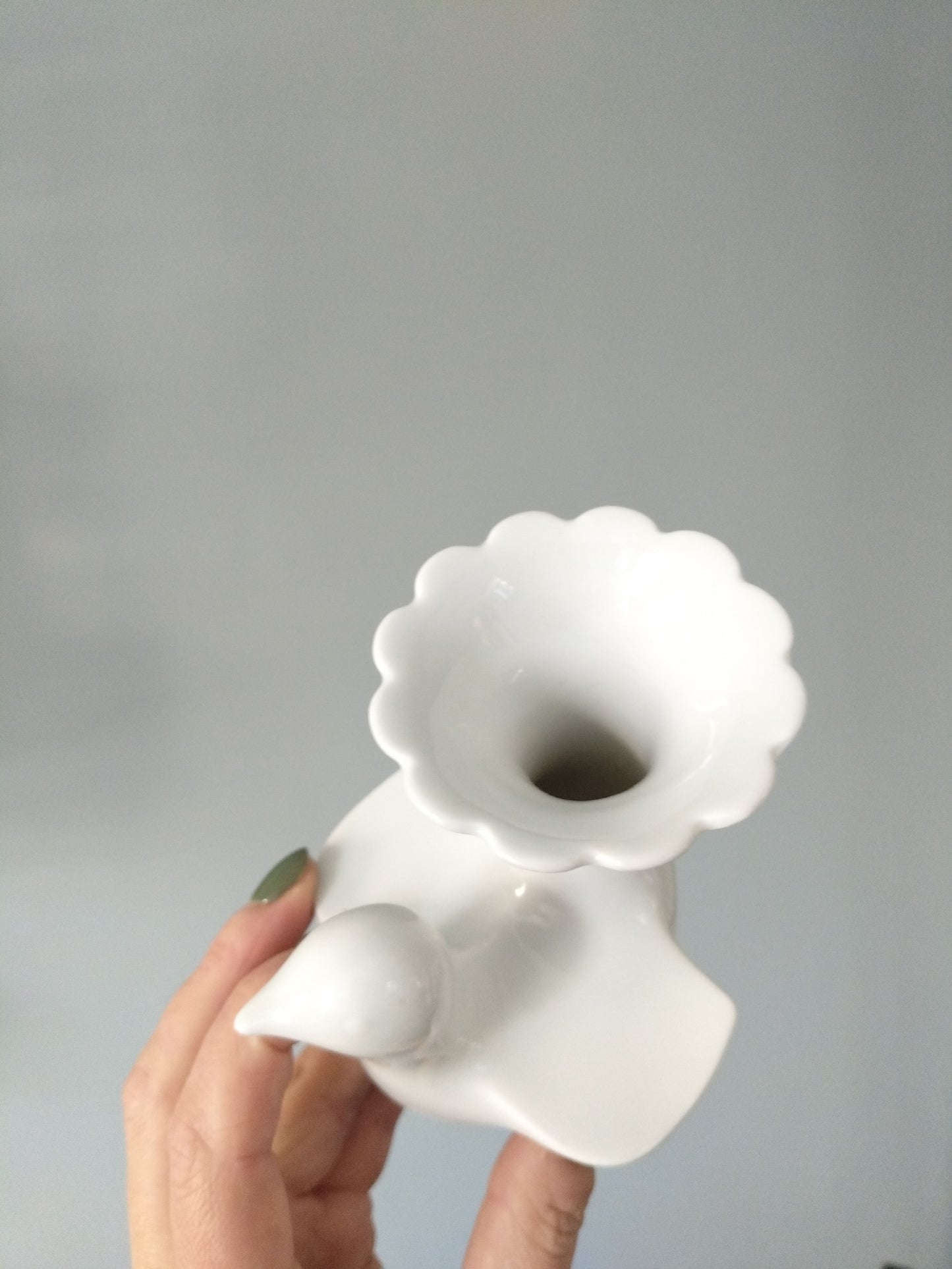 Soliflore/ petit vase colombe en porcelaine Bareuther Bavaria