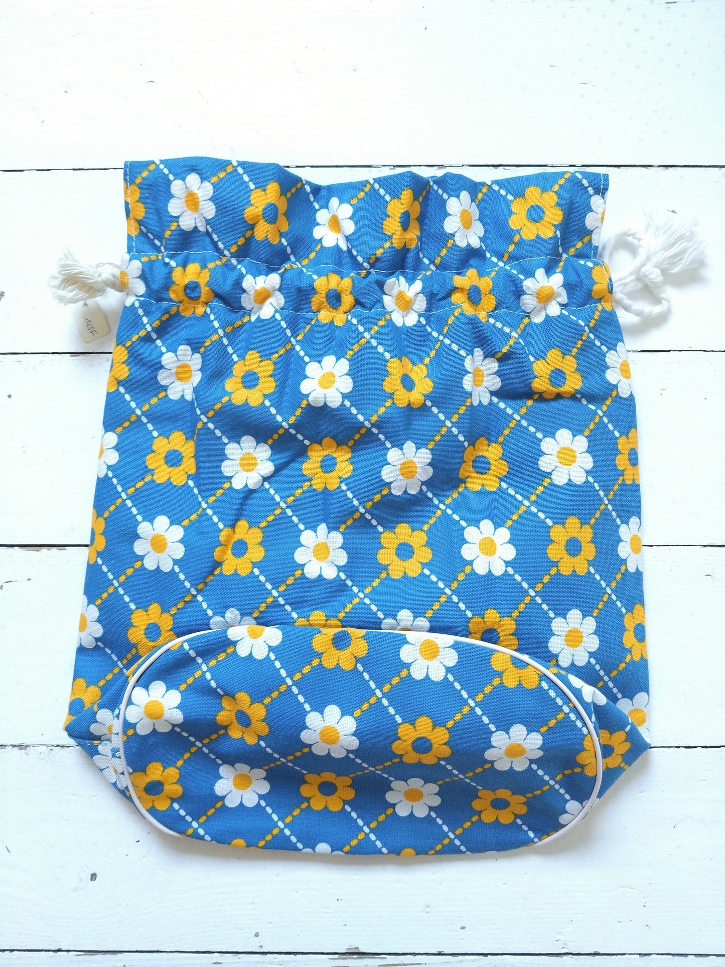 Sac/ grande pochette en tissu flower power