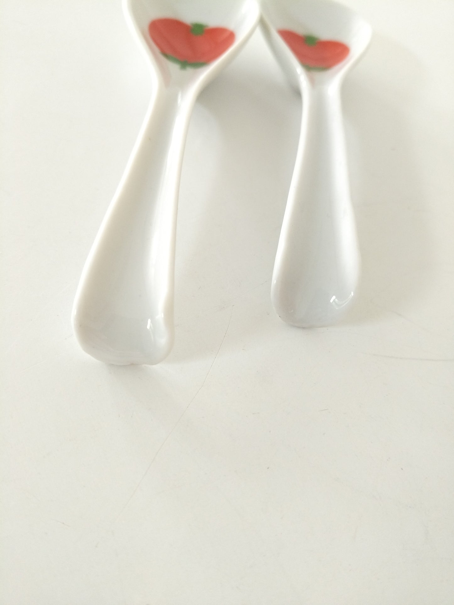 2 cuillères à soupe/ coupelles apéro-entrée en porcelaine Herrandiz - cetaitmieuxavant