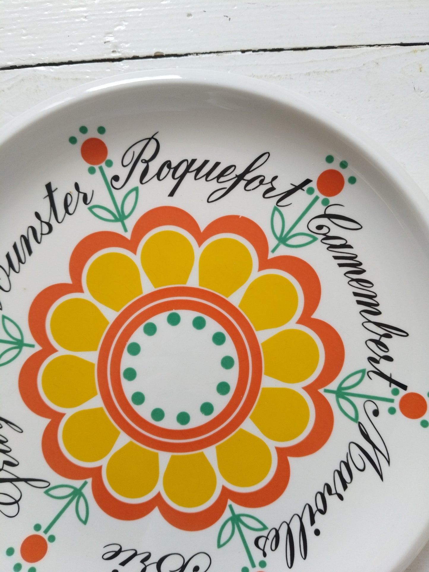 Set de 6 assiettes à fromage Boch