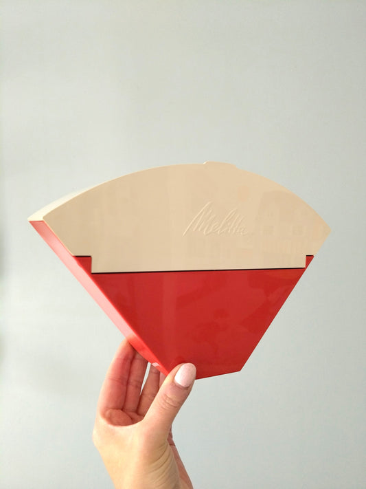 Grosse boîte à filtres murale en plastique Melitta - cetaitmieuxavant