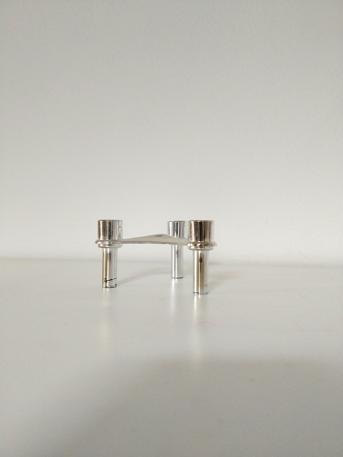 Ensemble de 3 bougeoirs en plastique Seca
