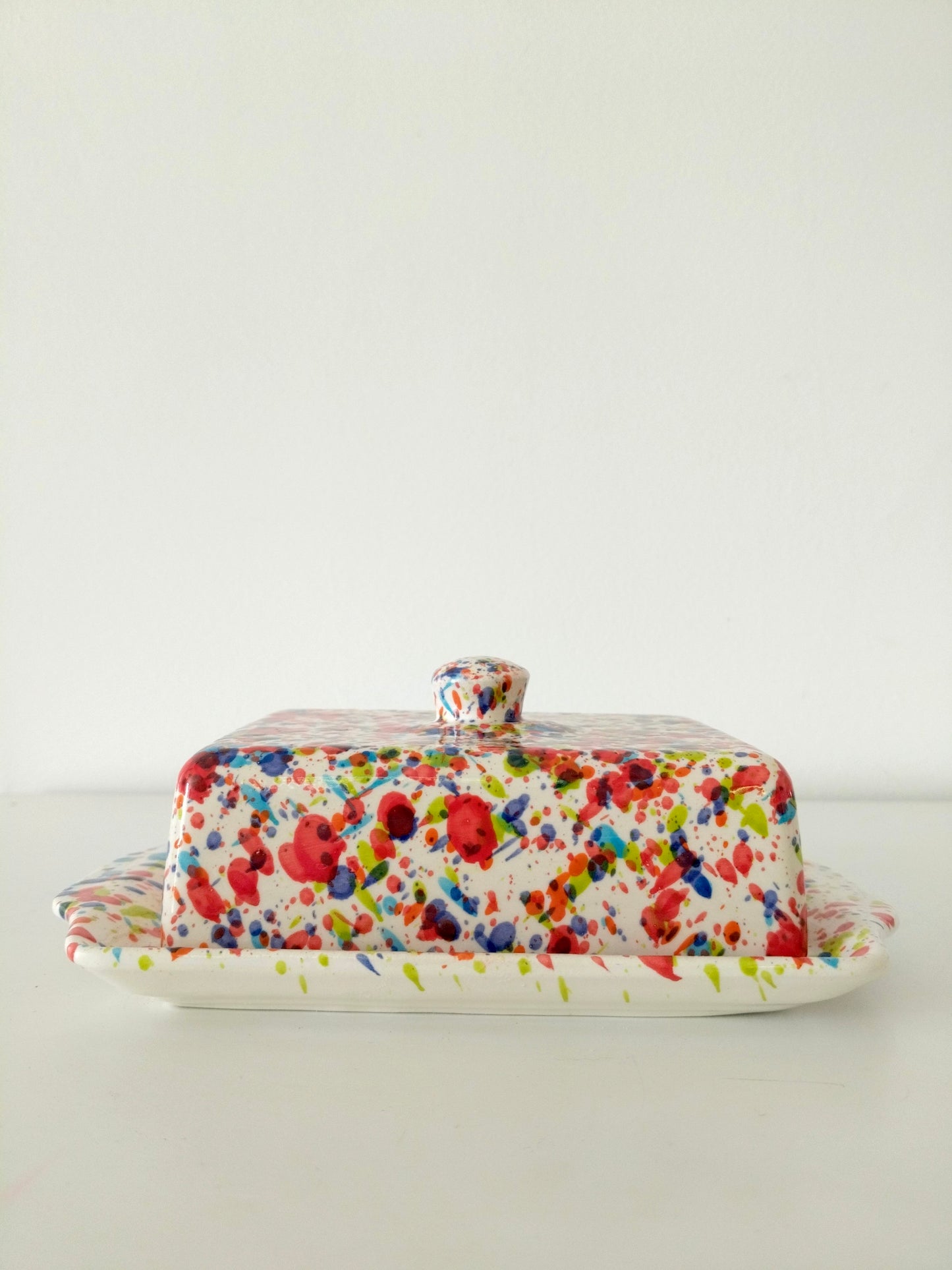 Beurrier en céramique handmade