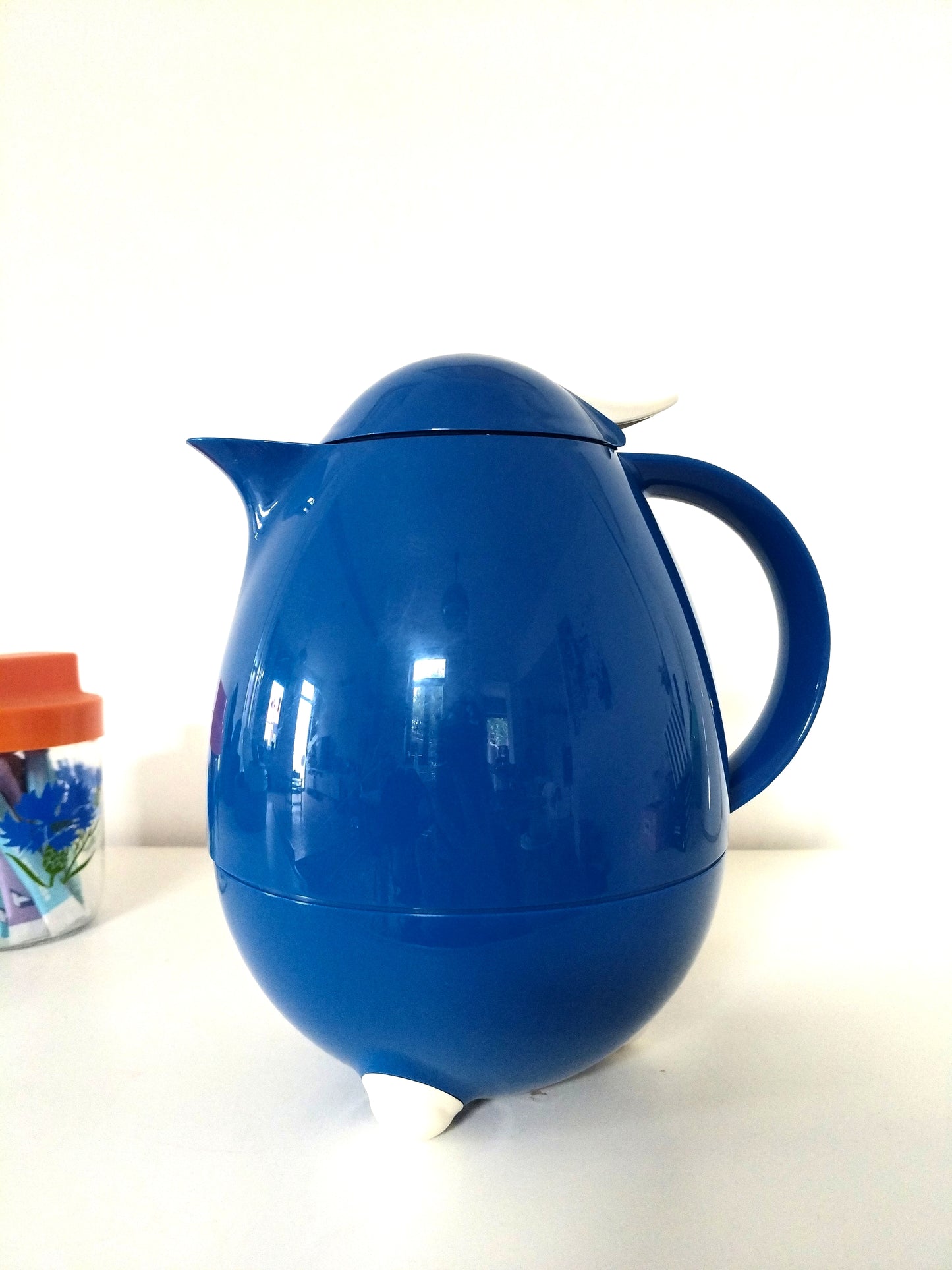 Thermos/ pichet isotherme 1l Leifheit Colombus bleu