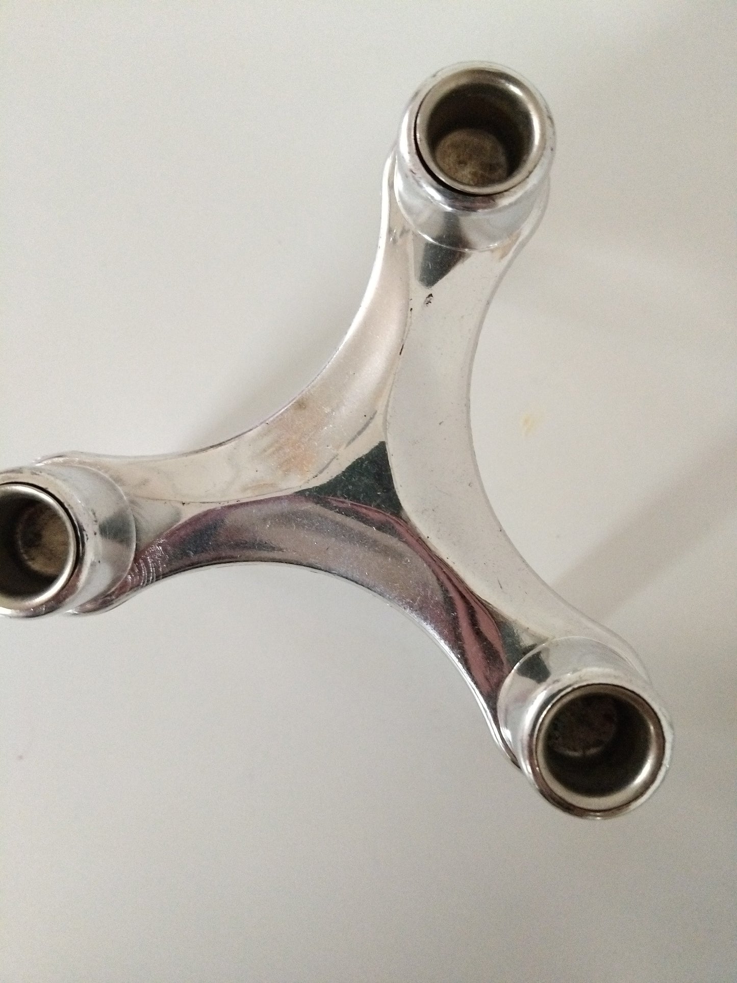 Ensemble de 3 bougeoirs en plastique Seca