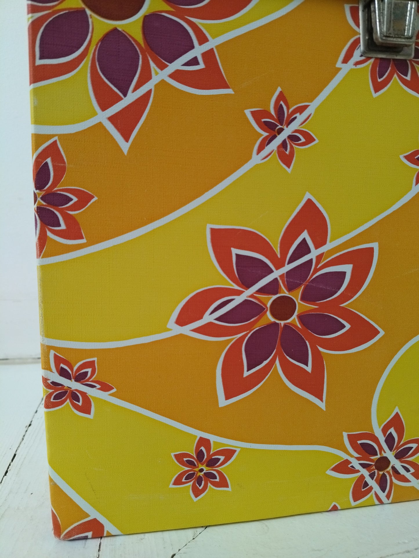 Valisette à vinyles 33T vintage