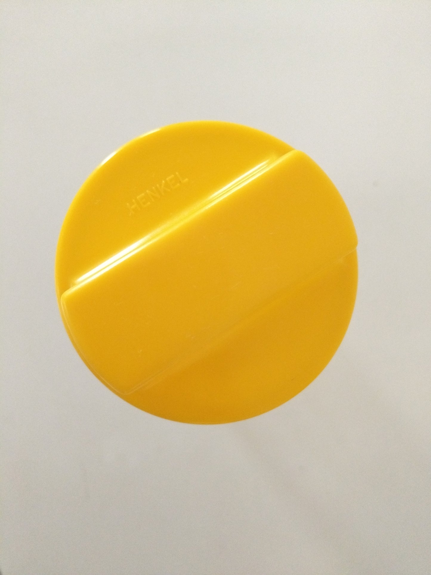 Pot bocal Henkel fleurs jaunes