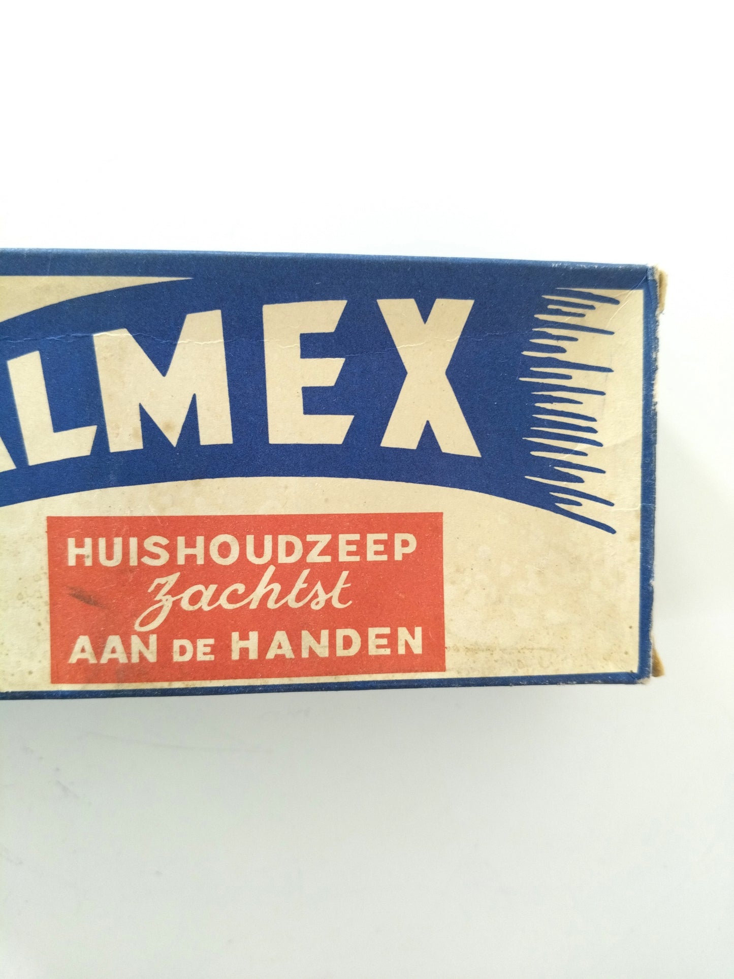 Ancienne boîte cartonnée de lessive Persil ou savon de ménage Palmex (français/ néerlandais)