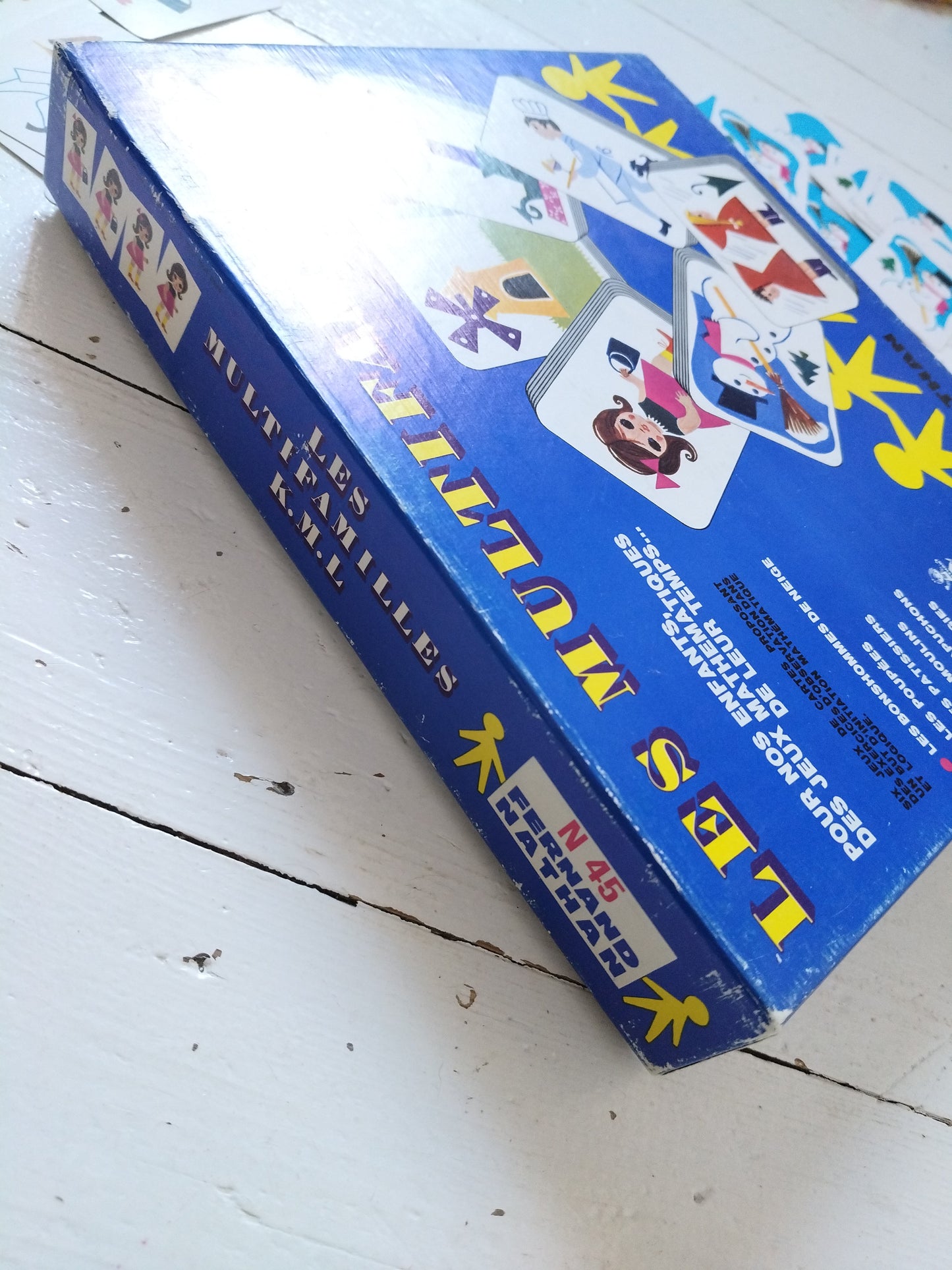 Jeu les multifamilles par Fernand Nathan 70's